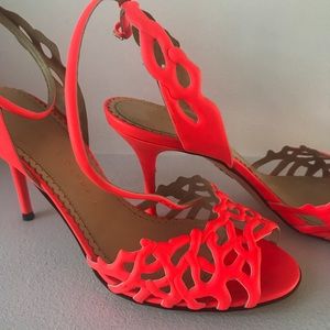 Gorgeous Charlotte Olympia ankle sandal heels 37,5